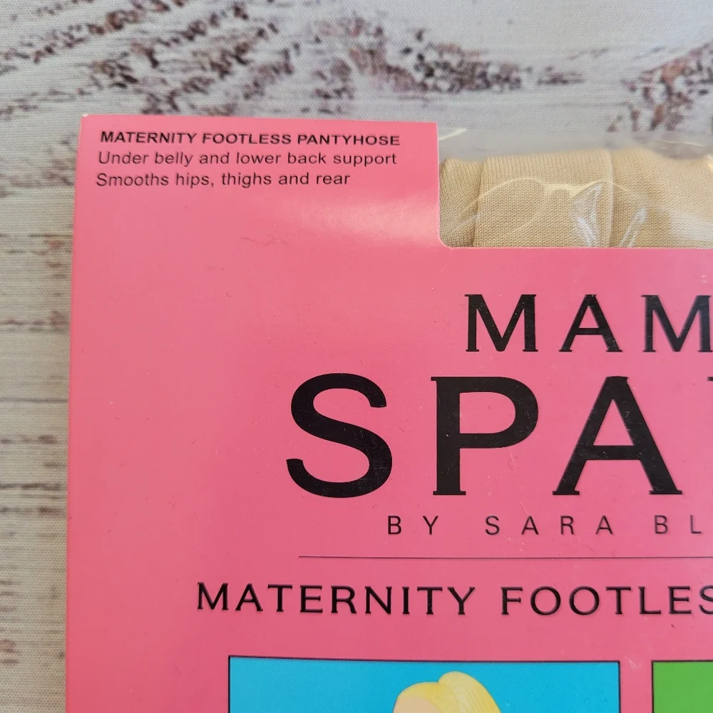 Mama SPANX Nude Maternity Footless Pantyhose Size A 007‎
